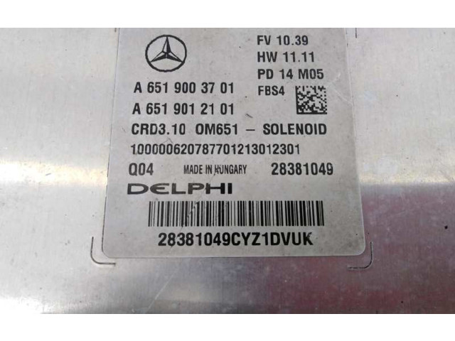 Řídící jednotka A6519003701, A6519012101 Mercedes-Benz E A207 2014