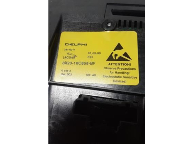 Блок управления климат-контролем 82318C858BF   Jaguar XF