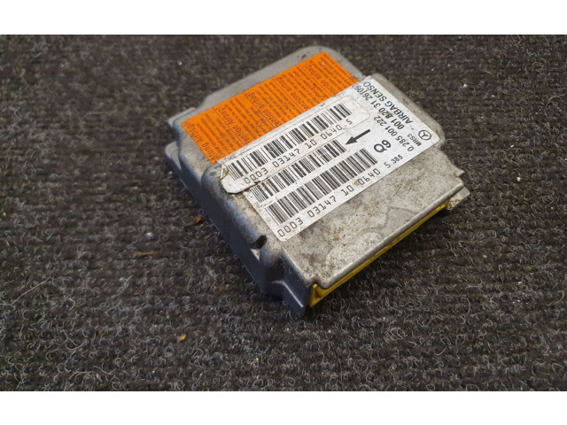 Блок подушек безопасности 0285001222, 0018203126   Mercedes-Benz A W168