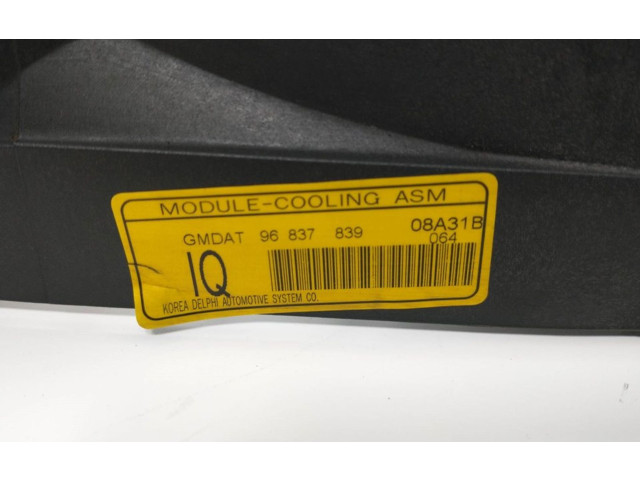 Вентилятор радиатора 96837839, 96837839 Chevrolet Captiva