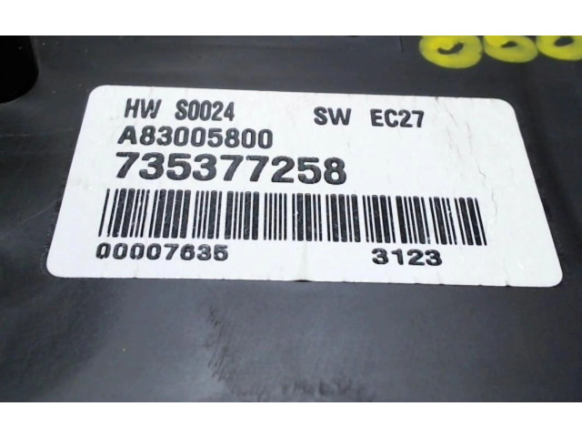 Блок управления климат-контролем 735377258, 735377258   Fiat Idea