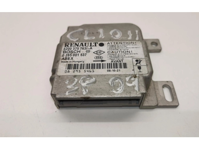 Блок подушек безопасности 8200375763 Renault Clio II