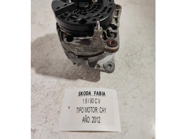 Генератор 06F903023D, BOSCH   Skoda Fabia Mk2 (5J)   для двигателя CAY