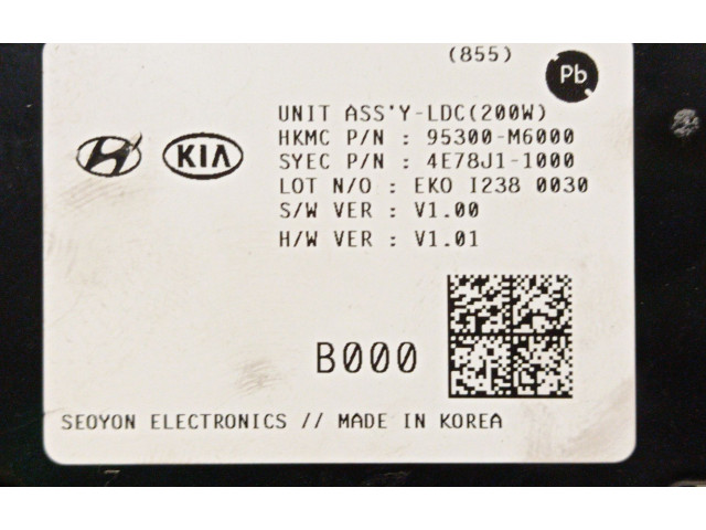 Блок управления 95300M6000, 4E78J11000   KIA Xceed