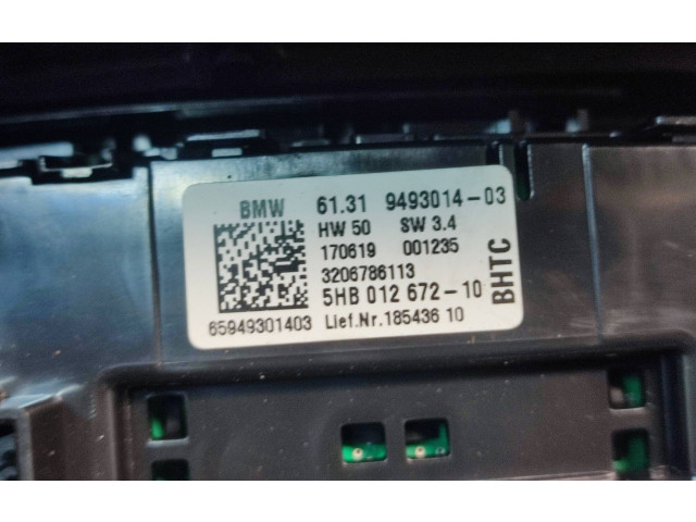 Блок управления климат-контролем 61319493014, 61316996006   BMW X3 G01