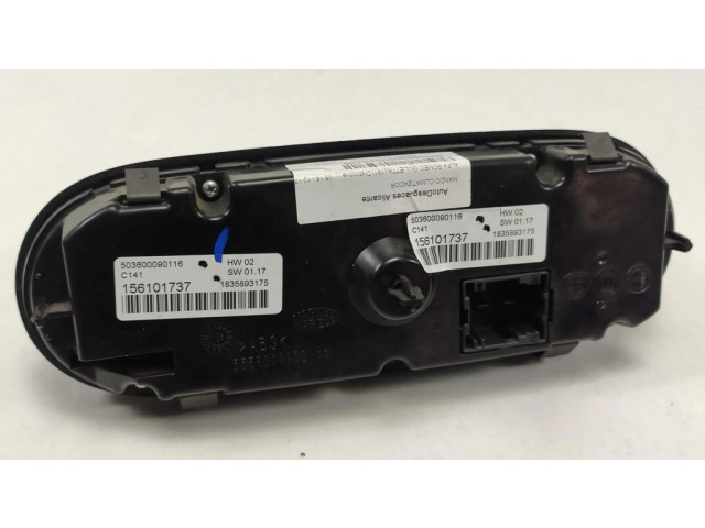 Блок управления климат-контролем 503600090116, 156101737 Alfa Romeo Giulietta