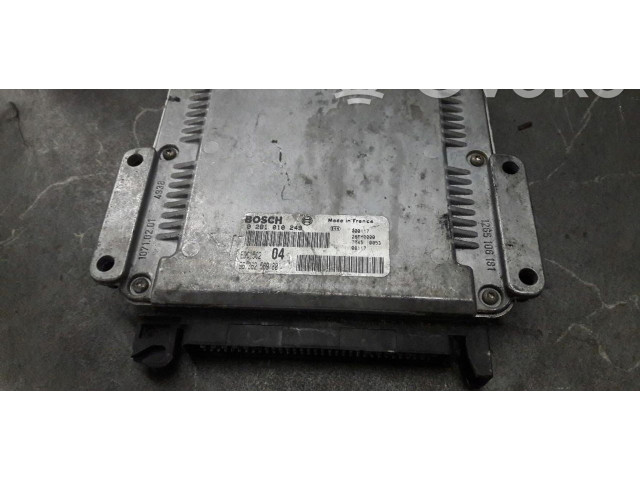 Блок управления двигателем Блок управления 0281010249 Peugeot 306