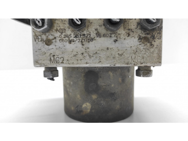 Jednotka ABS 0265231522, 9660779880 Citroen Berlingo 2006