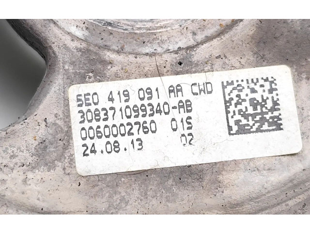 Руль Skoda Octavia Mk3 (5E)  2013 - 2019 года 5E0419091AA      