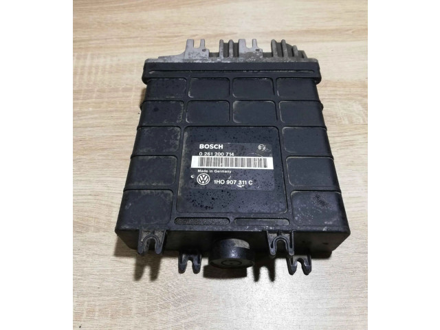 Блок управления двигателем Блок управления 0261200714, 1H0907311C Volkswagen Golf III