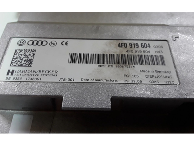 Дисплей 4F0919604 Audi Q5 SQ5