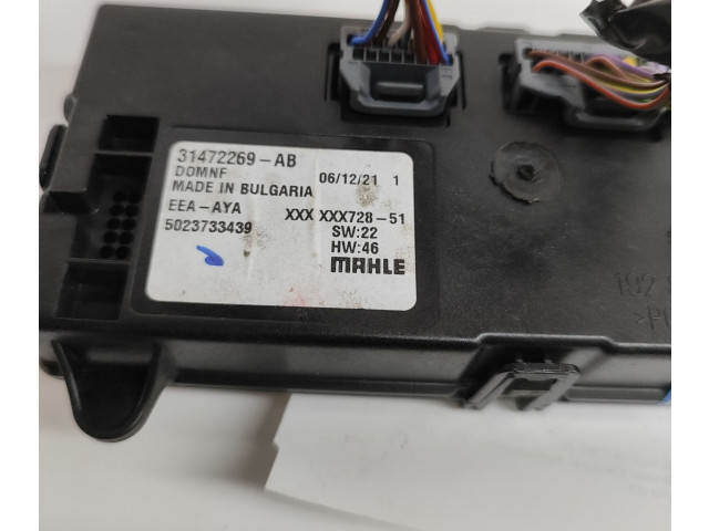 Блок управления климат-контролем 31472269, 31472269AB   Volvo XC90