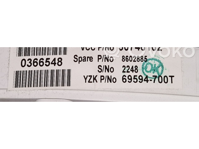 Панель приборов 30746102, 69594700T Volvo S60