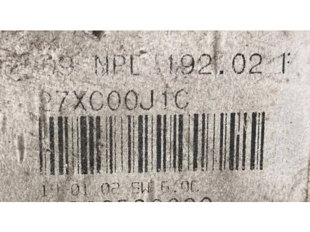 Блок предохранителей PA66GB15, 27XC00J1C Fiat Stilo