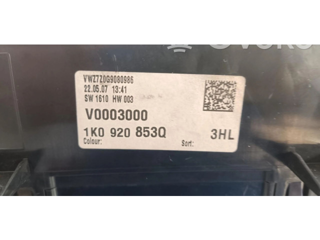 Панель приборов 10K920853Q   Volkswagen Jetta V       