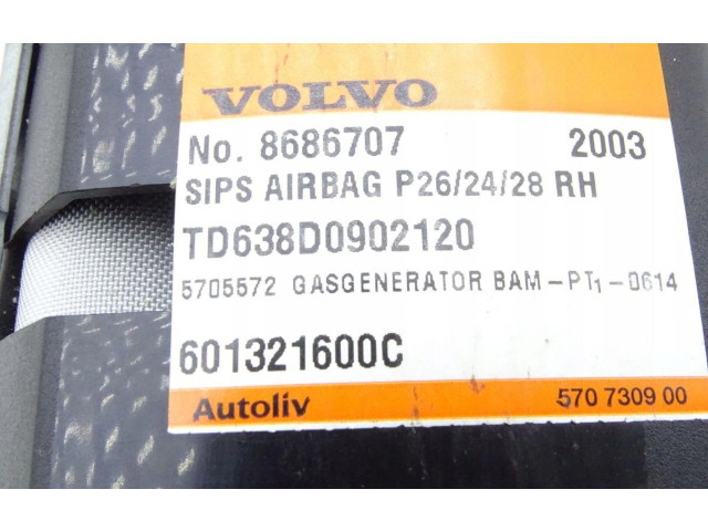 Подушка безопасности в сиденье 8686707 Volvo XC90