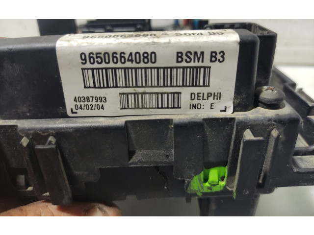 Pojistková skříňka Řídící jednotka BSM 9650664080, BSMB3   Fiat Ulysse 2005