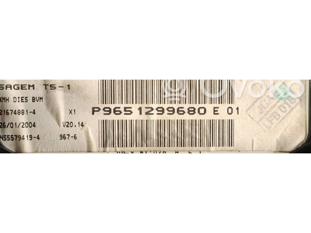 Спидометр (приборный щиток) 9651299680 Peugeot 307 2005