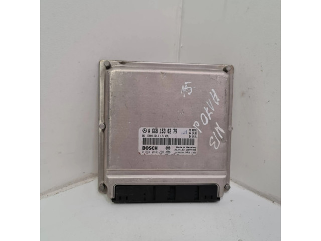 Řídící jednotka A6681530279, 28RTF000 Mercedes-Benz A W168 2003