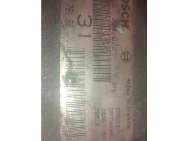 Řídící jednotka CENTRALITAMOTORUCE Peugeot 106