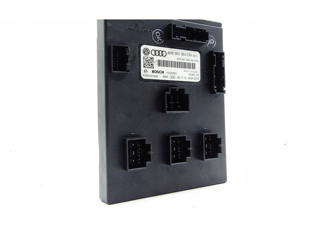 Pojistková skříňka Řídící jednotka BSM 4H0907063DH Audi A8 S8 D4 4H 2010