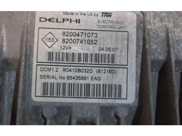 Блок управления двигателя 8200471073, 8200741052 Renault Twingo II