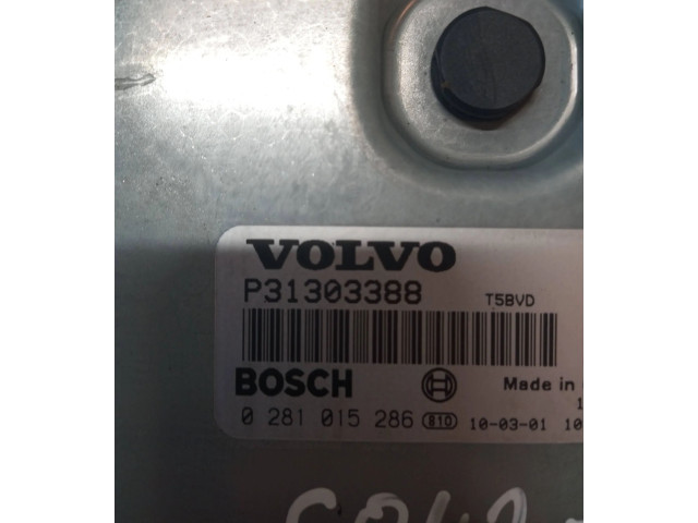 Блок управления двигателя P31303388, 0281015286   Volvo V70