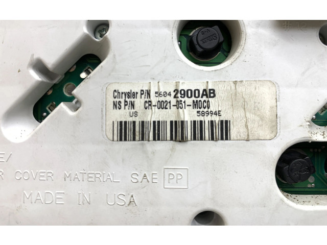 Панель приборов 56042900AB Jeep Grand Cherokee (WJ)