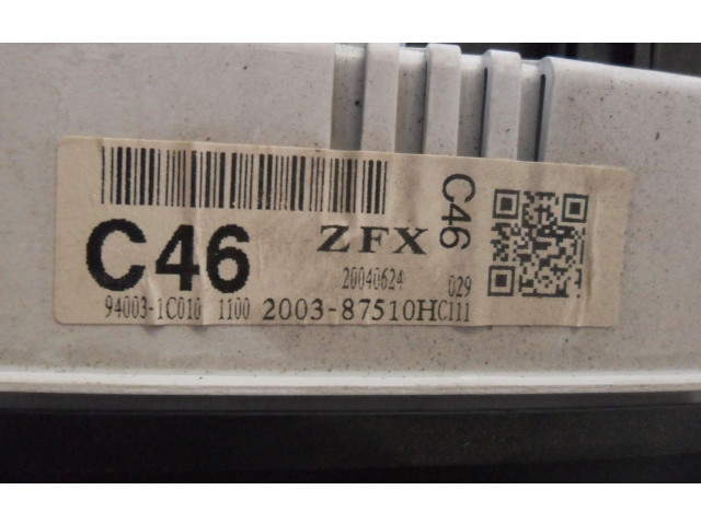 Панель приборов 94003-1C010 Hyundai Getz