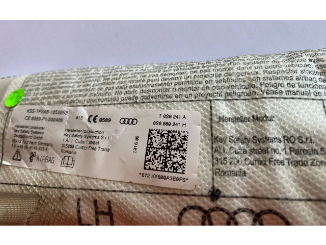 Подушка безопасности в сиденье 8S8880241H Audi TT TTS RS Mk3 8S