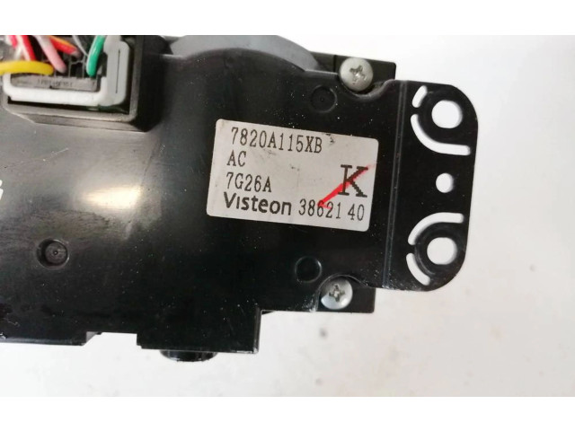 Блок управления климат-контролем 7820a115xb, 3862140 Mitsubishi Lancer X