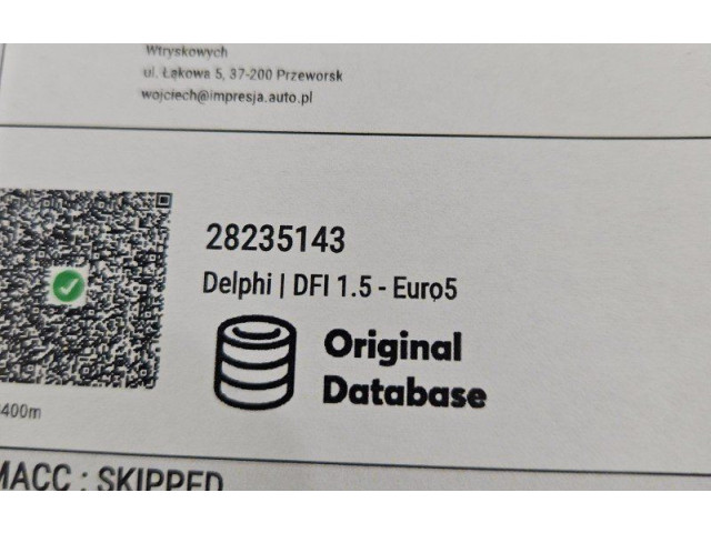 Vstřikovač 28235143, IMPRK1494148 KIA Venga