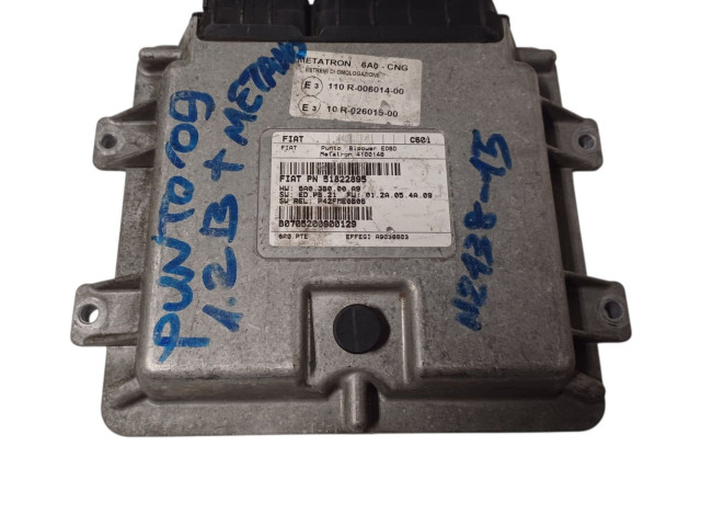 Řídící jednotka 51822895, 188A4000 Fiat Punto (199) 2009