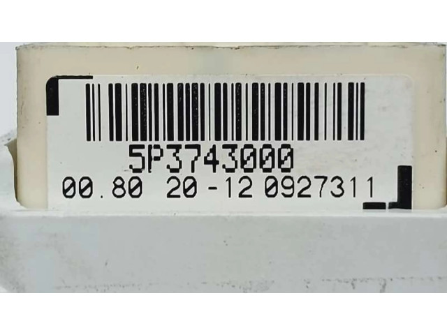 Блок управления климат-контролем 5P3743000   Dacia Dokker