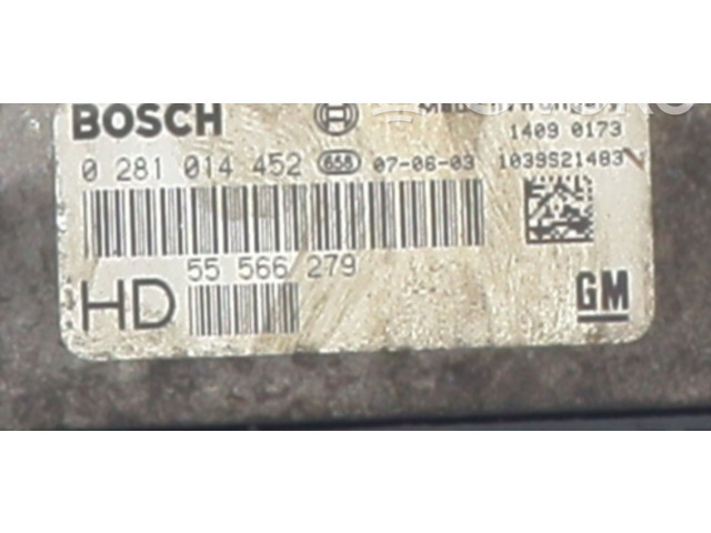 Řídící jednotka 55566279 Opel Zafira B 2007