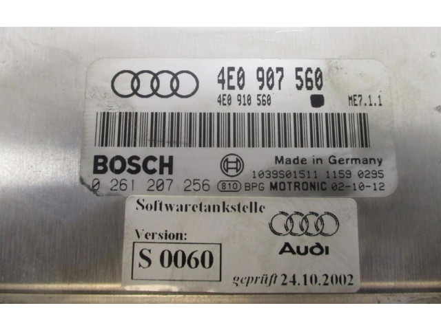 Řídící jednotka 4E0907560 Audi A8 S8 D3 4E