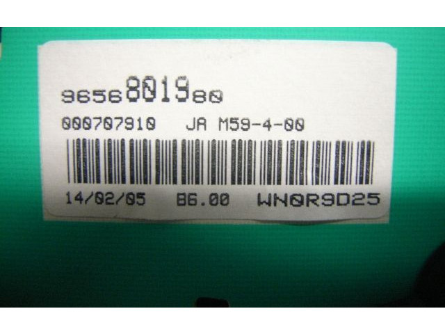 Přístrojová deska Citroen Berlingo 2005