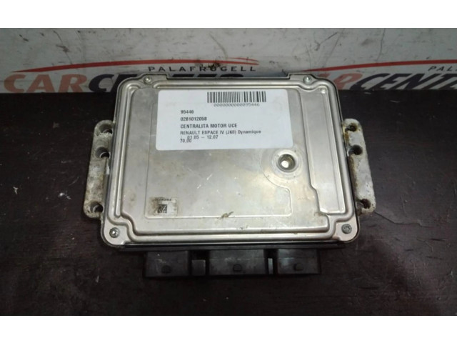 Řídící jednotka 0281012058 Renault Espace IV