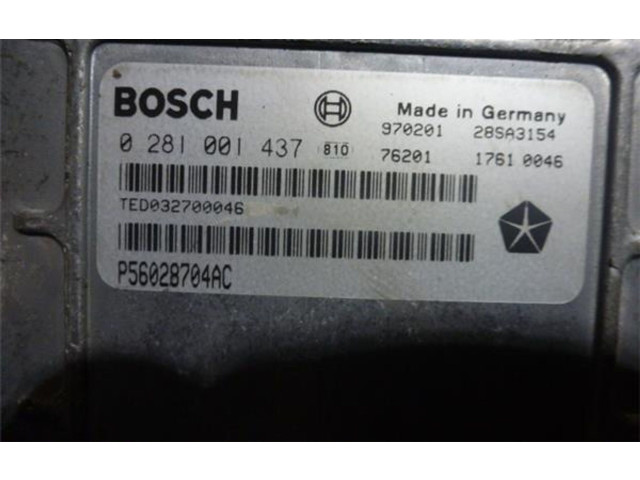 Блок управления двигателем Блок управления Jeep Grand Cherokee