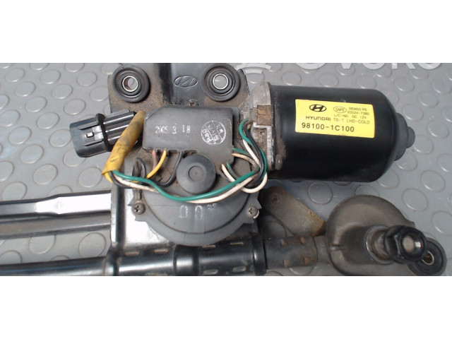 Моторчик дворников 981001C100, 981101C100    Hyundai Getz