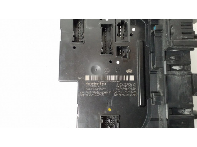 Pojistková skříňka A2129009722 Mercedes-Benz E C207 W207 2014