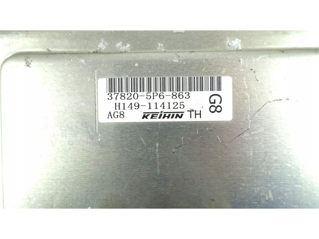 Řídící jednotka 37820-5P6-863   Honda Fit 2012