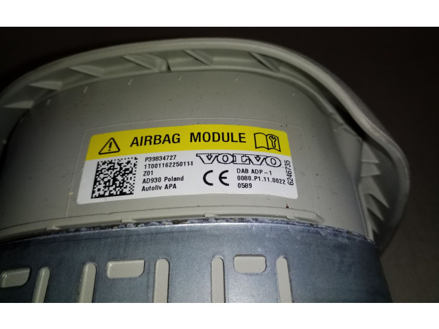 Подушка безопасности водителя 39834727, 626101601   Volvo XC90