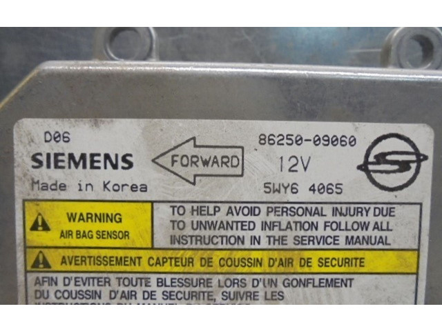 Блок подушек безопасности 8625009060, 5WY64065 SsangYong Kyron