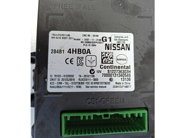 Блок комфорта 284B14HB0A   Infiniti Q50   