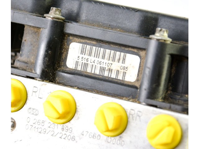 Jednotka ABS 47660JD000, 47660JD000 Nissan Qashqai+2 2008