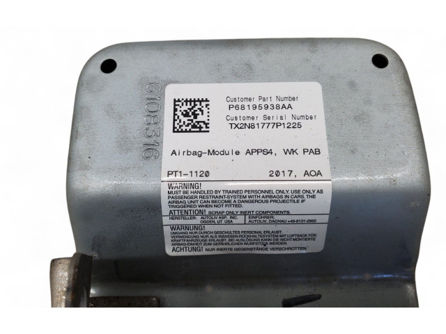 Надувная подушка для пассажира P68195938AA, 68195938AA Jeep Grand Cherokee