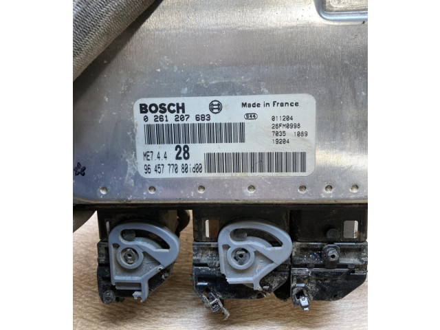 Řídící jednotka 9645777080, 0261207683 Peugeot 307 2005