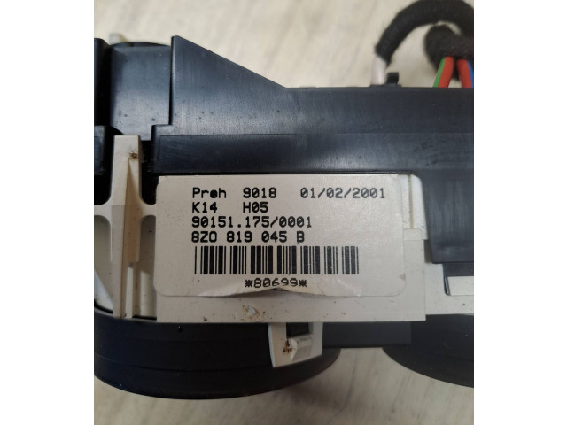 Блок управления климат-контролем 8Z0819045B, 901511750001   Audi A2