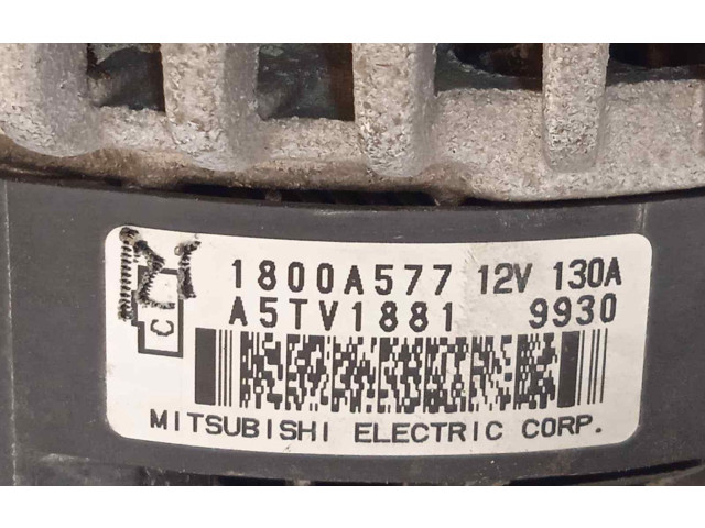 Генератор 1800A577, A5TV1881 Mitsubishi Eclipse